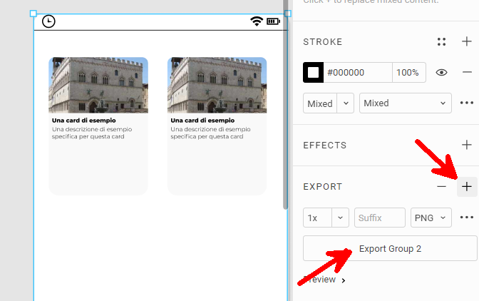 Export in Figma