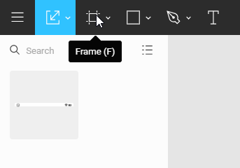 Using frames in Figma