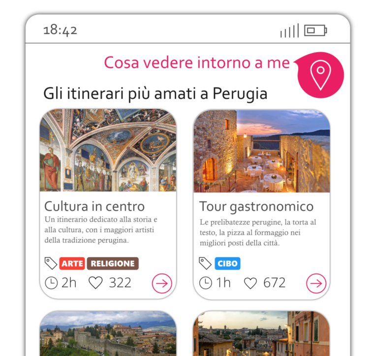 Cards alignment in design