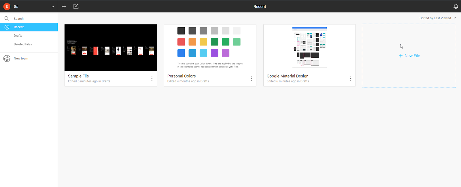 Figma just started